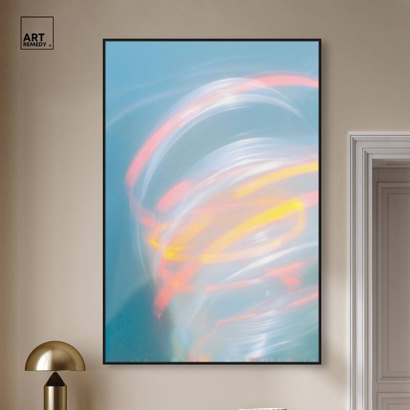 Swirling Light I Canvas by Art Remedy