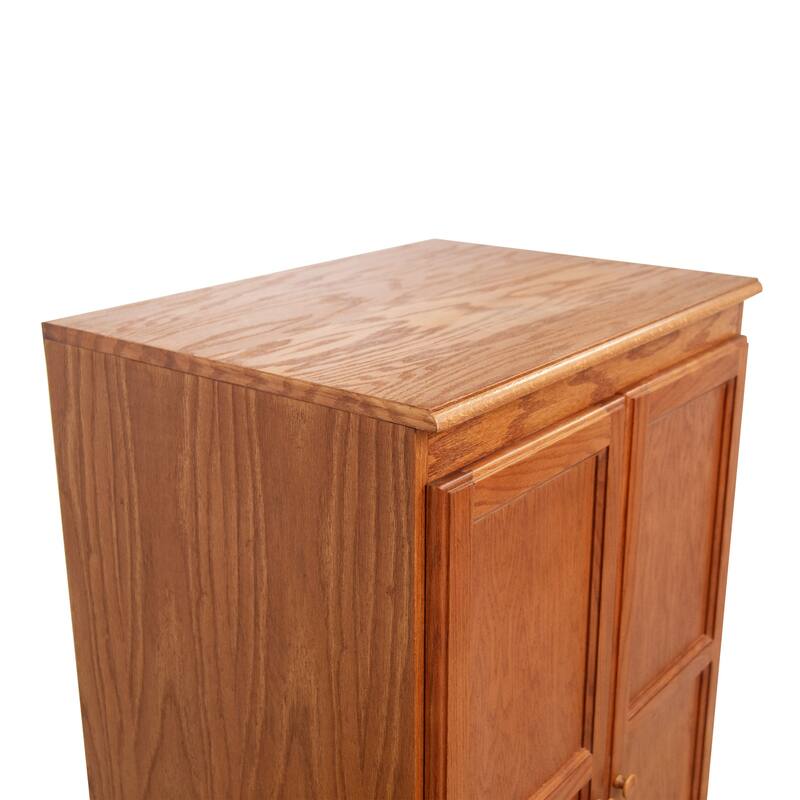 Concepts in Wood Armoire Wardrobe Closet, 6 ft Tall