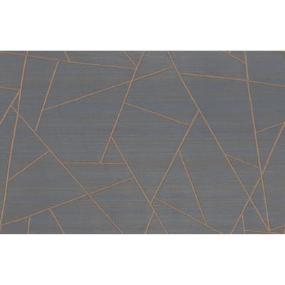 York Wallcoverings Lisle Sapphire Wallpaper