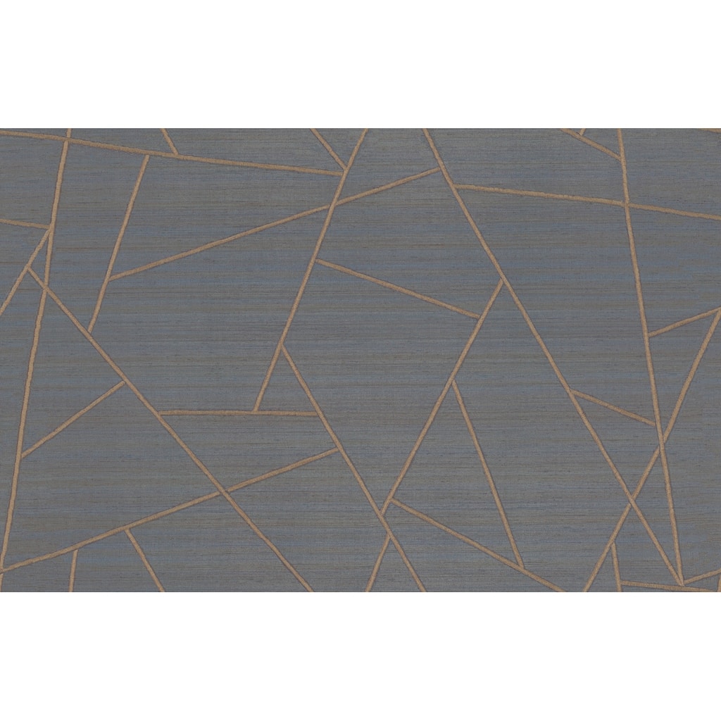York Wallcoverings Lisle Sapphire Wallpaper