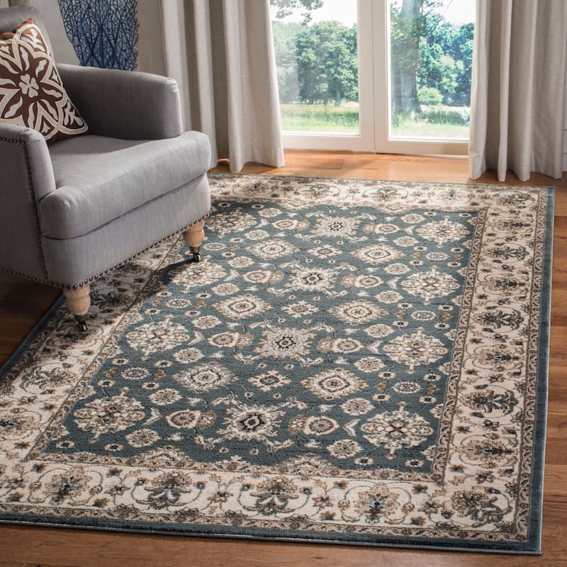 SAFAVIEH Lyndhurst Marylin Traditional Oriental Rug - 3'3" x 5'3" - Teal/Cream