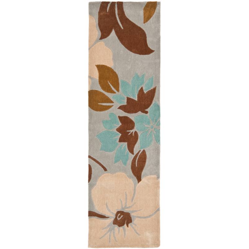 SAFAVIEH Handmade Modern Art Lyuda Modern Polyester Rug