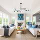 Belladepot Modern Full-angle Adjustable Chandelier with Smoked Glass Shades