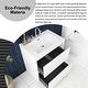 preview thumbnail 90 of 152, Floating Bathroom Vanity with Integrated Resin Top