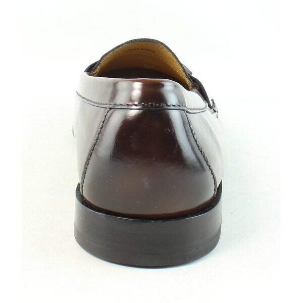cole haan pinch buckle loafer mahogany