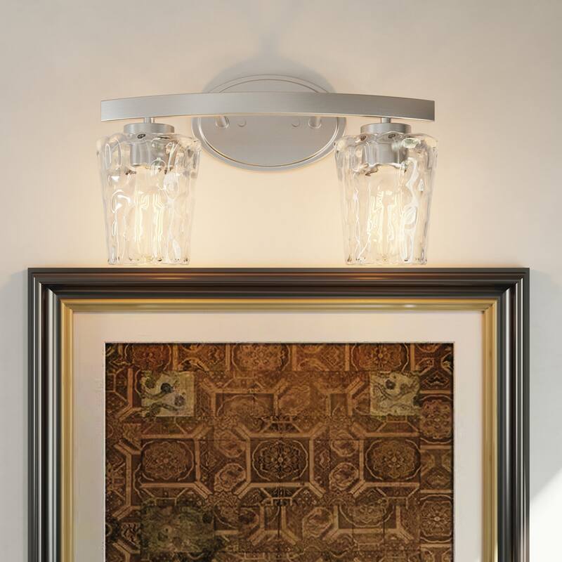 Acroma Steel Dimmable Bathroom Vanity Light - 2-light