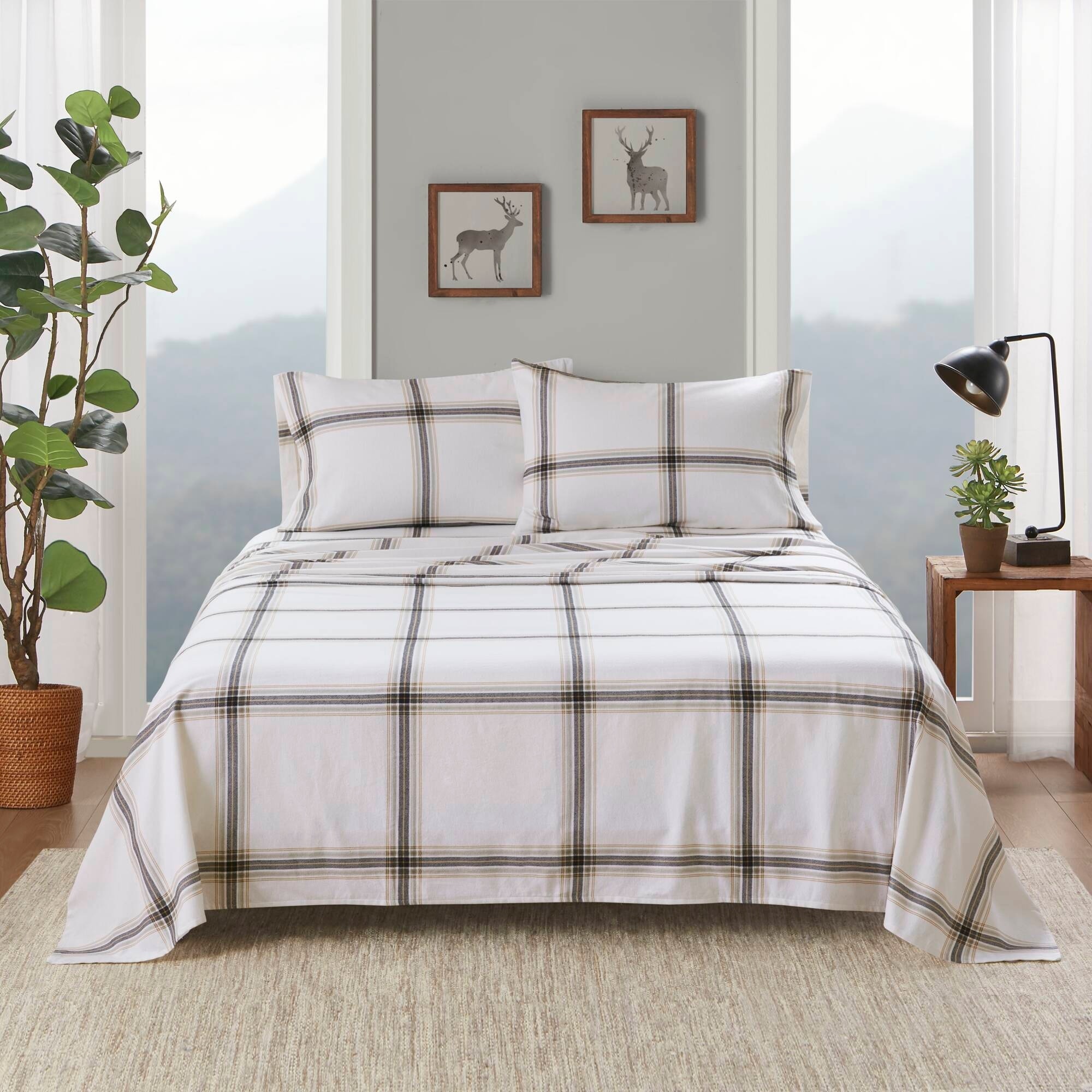 Woolrich Christmas 100 Cotton Flannel Sheet Set Wayfair Sheets Pillowcases