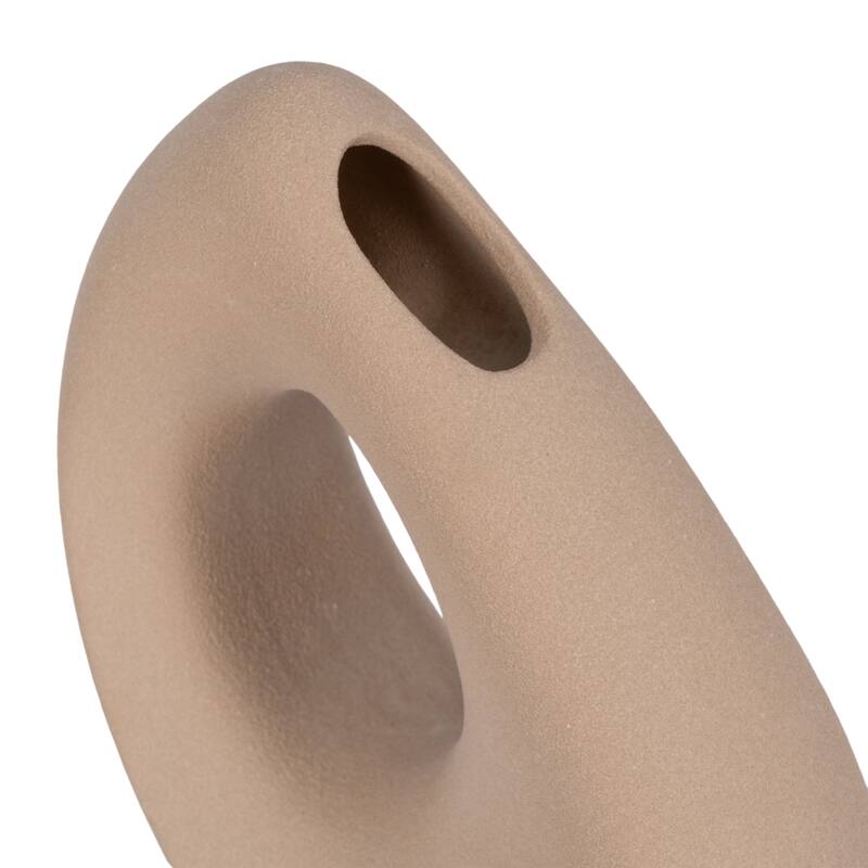 Sagebrook Home Lopsided Open Cut Out Vase