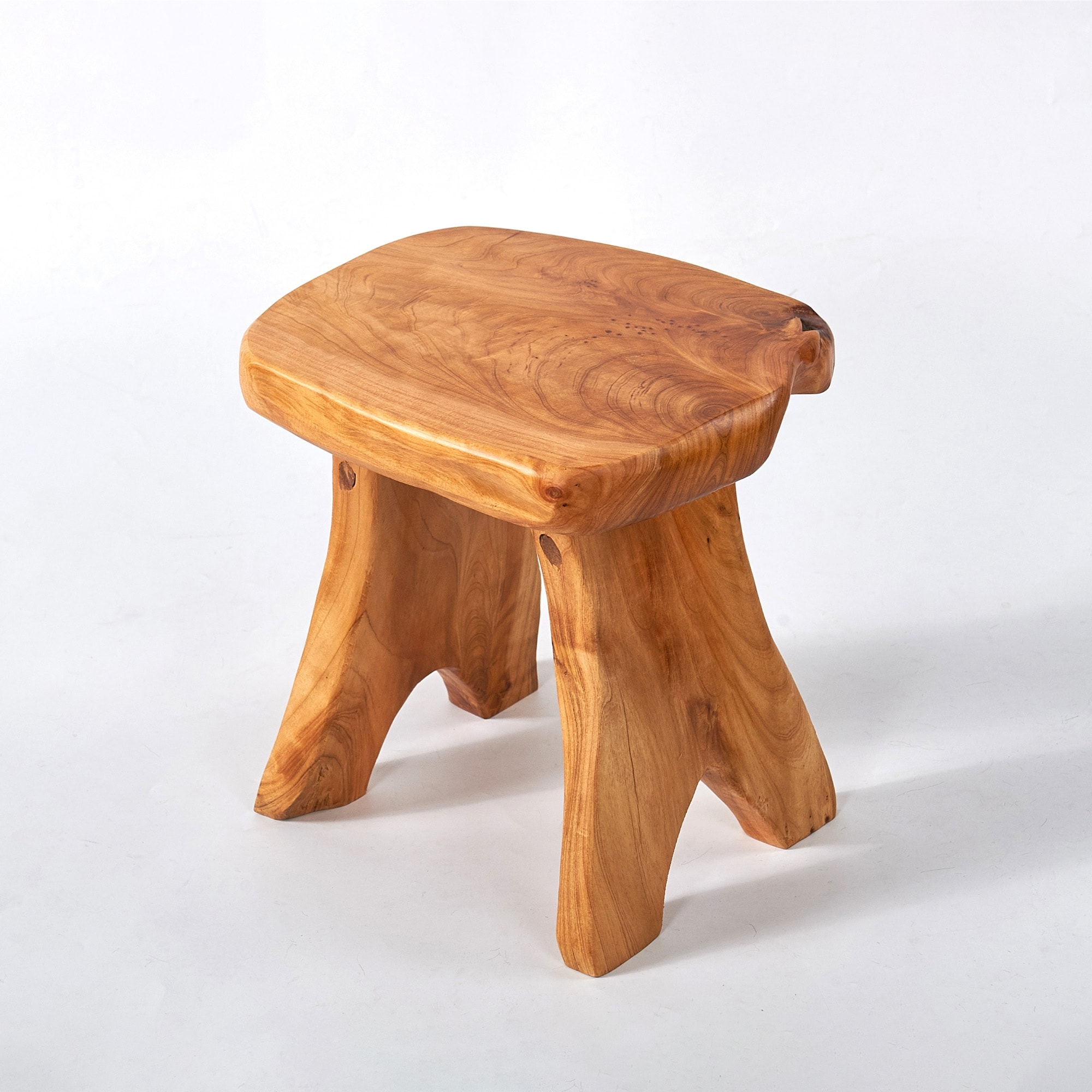 Greenage Cedar Roots Wood Bench - On Sale - Overstock - 31762427