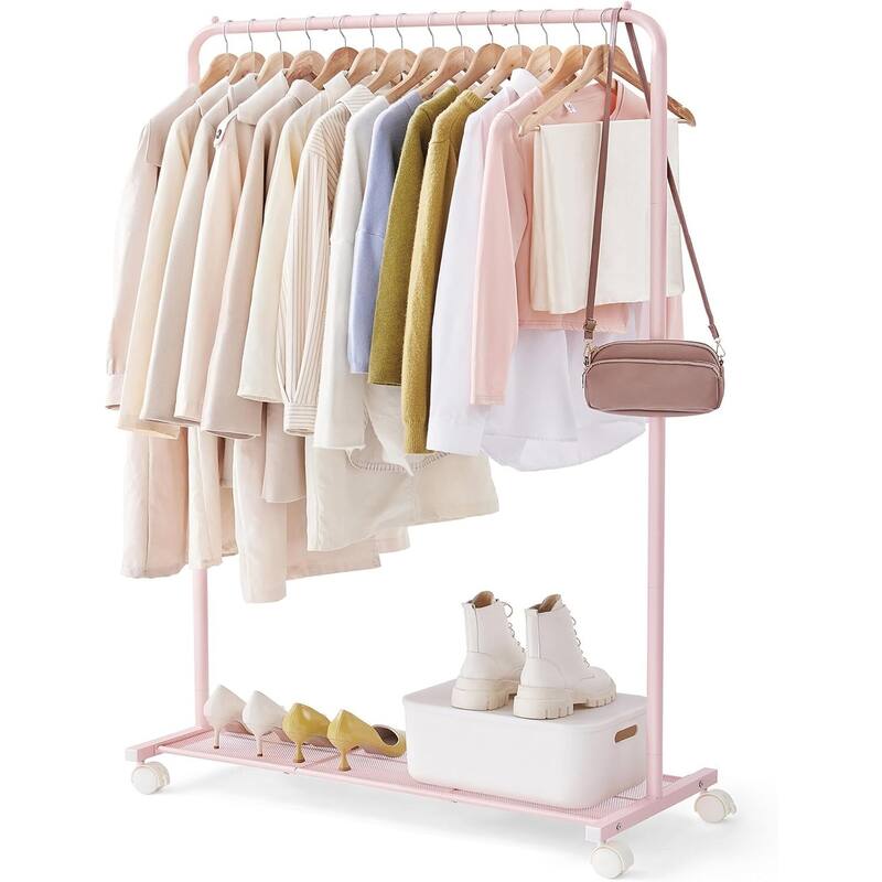 Clothes Rack with Wheels - 15.9*35.8*62.2inch