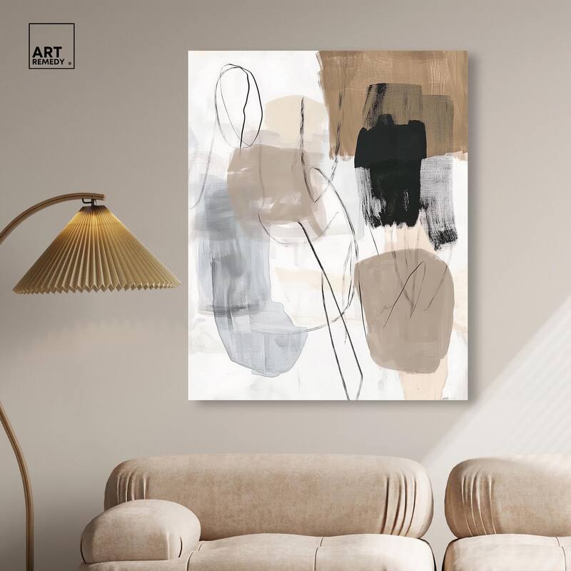Contemporary Canvas II Canvas by Art Remedy, Gallery Wrapped
