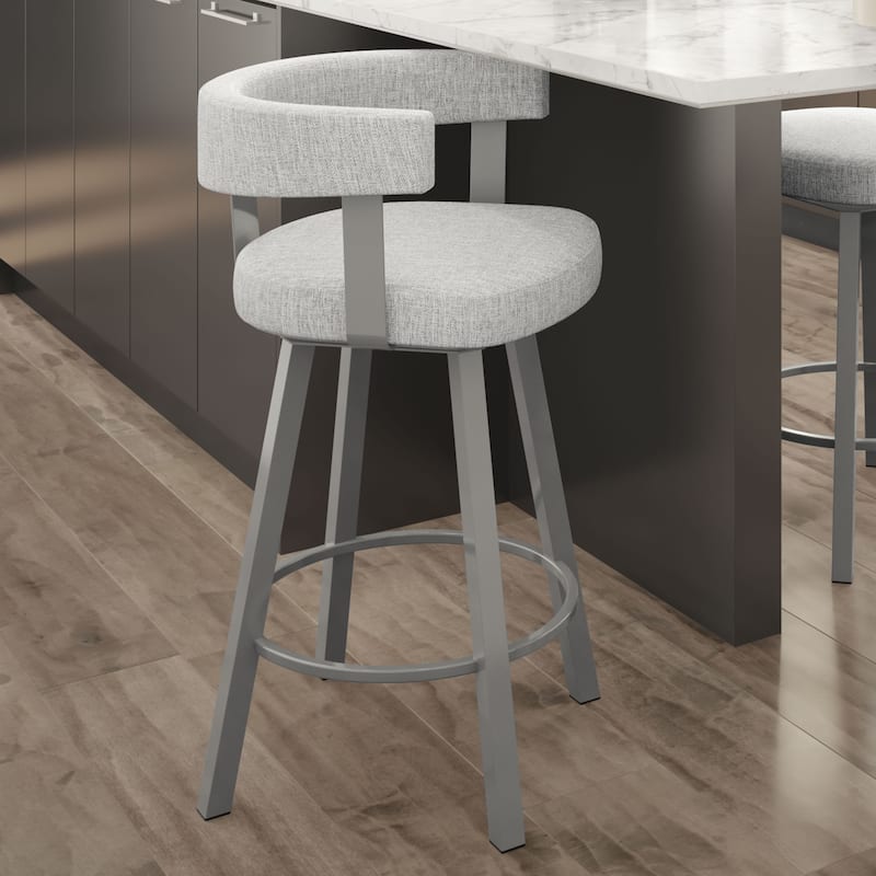 Amisco Parker Swivel Counter and Bar Stool