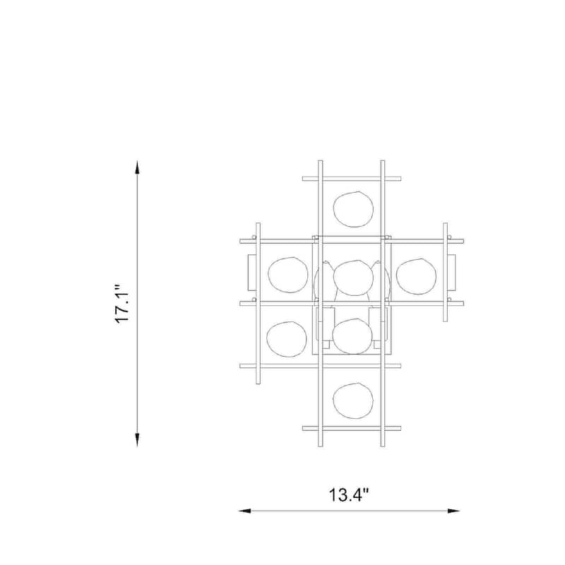 Z-Lite Garroway 2 Light 17" Tall Wall Sconce