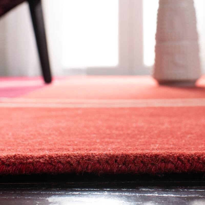 SAFAVIEH Handmade Rodeo Drive Caleigh Mid-Century Modern Abstract Wool