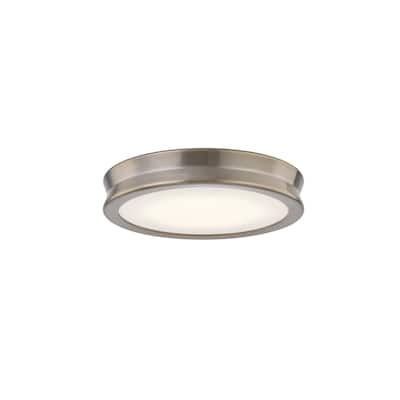 EVOLV Fusion Bevel 8.5-inch LED Flush-Mount with Opal Glass