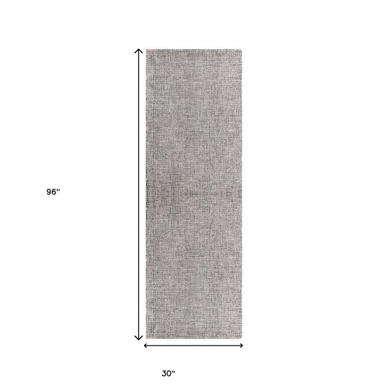 Hand Tufted Modern Area Rug - 96' X '30' X '0.5