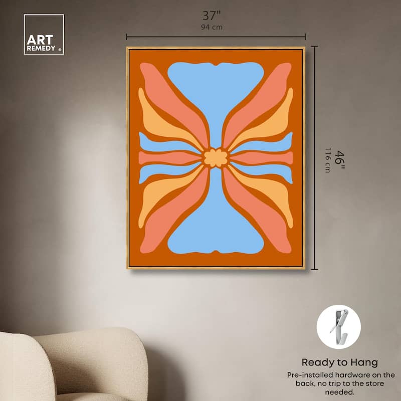 Conception de Fleurs Canvas by Art Remedy