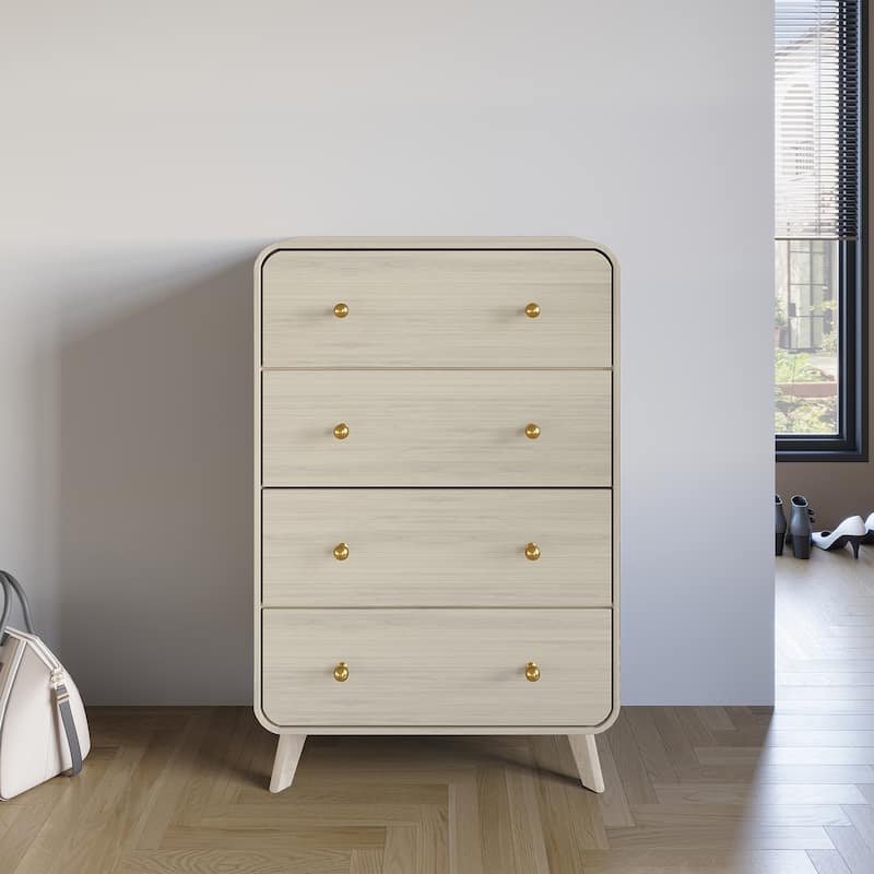 CraftPorch Contemporary 4-Drawers Chest