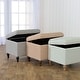 preview thumbnail 12 of 13, HomePop Medium Tufted Storage Ottoman