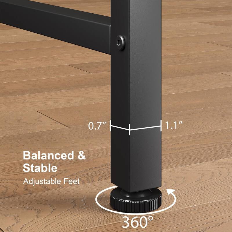 2-Tier Narrow Console Table, Stylish Sofa Side Table for Entryway