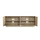 preview thumbnail 45 of 71, Wave Textured Modern Sideboard Cabinet