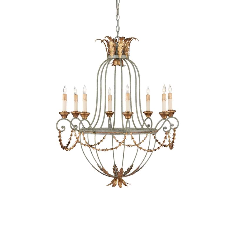 Currey & Company Elegance Chandelier - 34"h x 29"dia