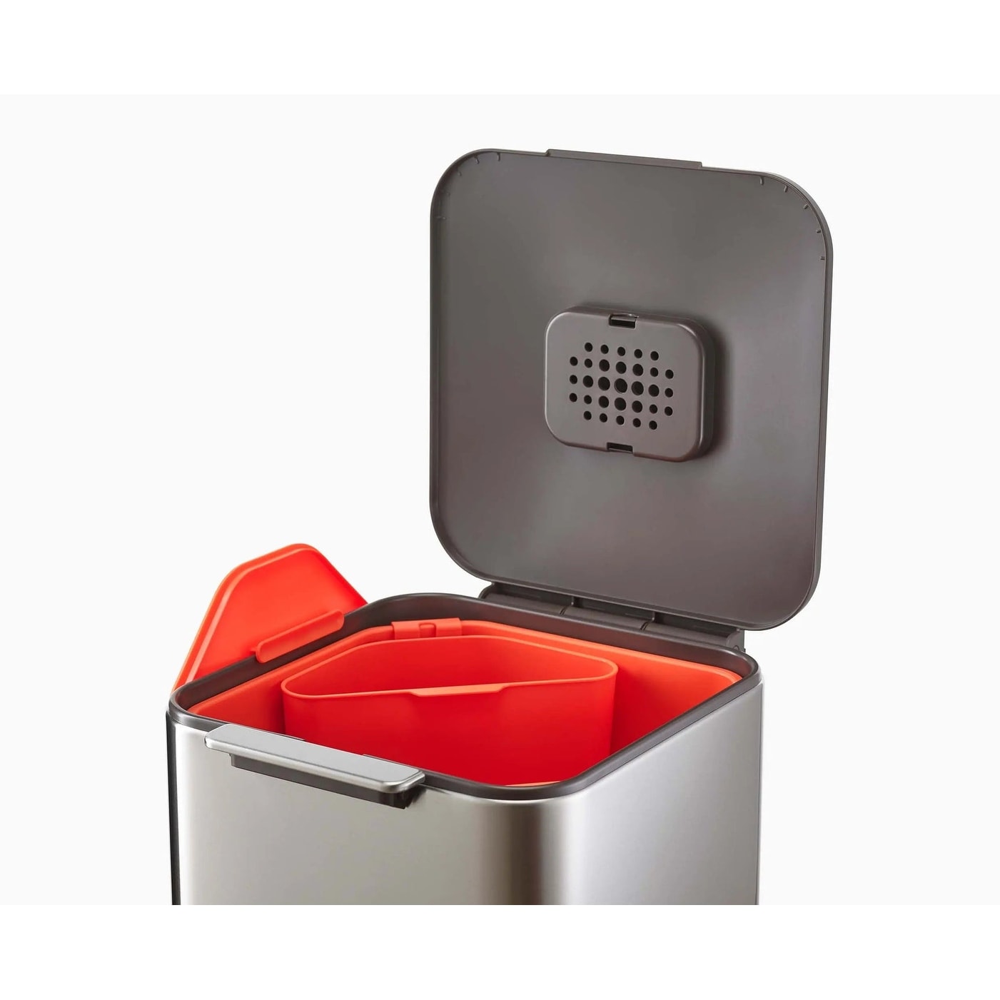 Joseph Joseph Totem Compact 40L Dual Trash Can and Recycle Bin (8