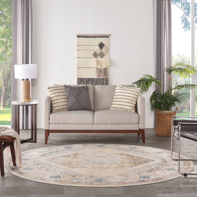 Nourison Astra Machine Washable Persian Area Rug