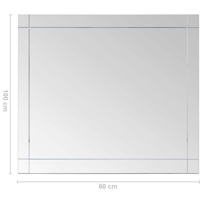 vidaXL Wall Mirror in Minimalistic