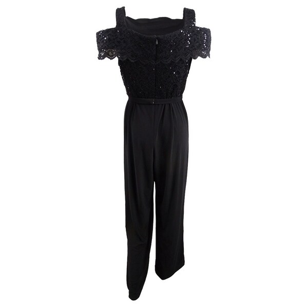 r&m richards black jumpsuit