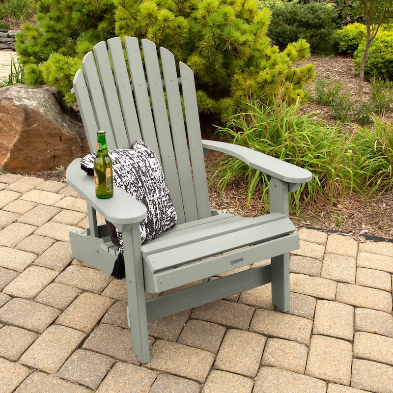 HIGHWOOD King-Size Folding and Reclining Adirondack Chair
