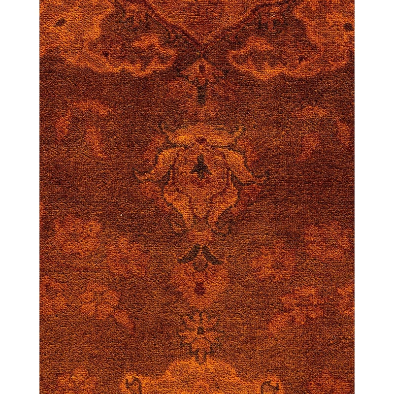 Vibrance, One-of-a-Kind Handmade Area Rug - Brown, 9' 4" x 12' 4" - 9' 4" x 12' 4"