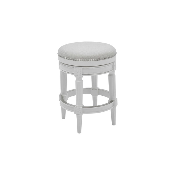 Round swivel backless bar stools sales