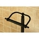 preview thumbnail 2 of 1, Georgian Freestanding Toilet Paper Holder in Oil Rubbed Bronze - Oil Rubbed Bronze