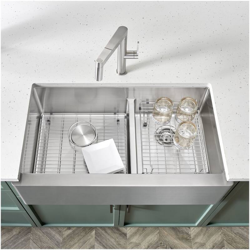 Blanco Quatrus 12-7/16" L x 15-5/8" W Stainless Steel Basin Rack - Stainless Steel