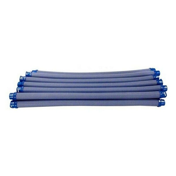 Set of 12 Blue and Gray Zodiac Twist-Lock Hose Cleaner, 14" - N/A
