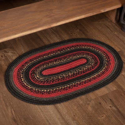 Cumberland Jute Rug Oval w/ Pad 20x30 - 20" x 30" Oval