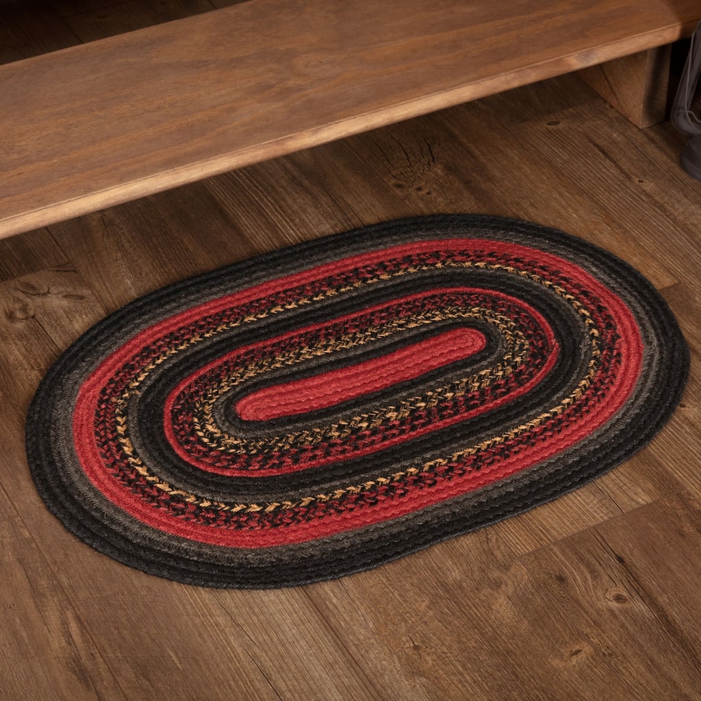 Cumberland Jute Rug Oval w/ Pad 20x30 - 20" x 30" Oval