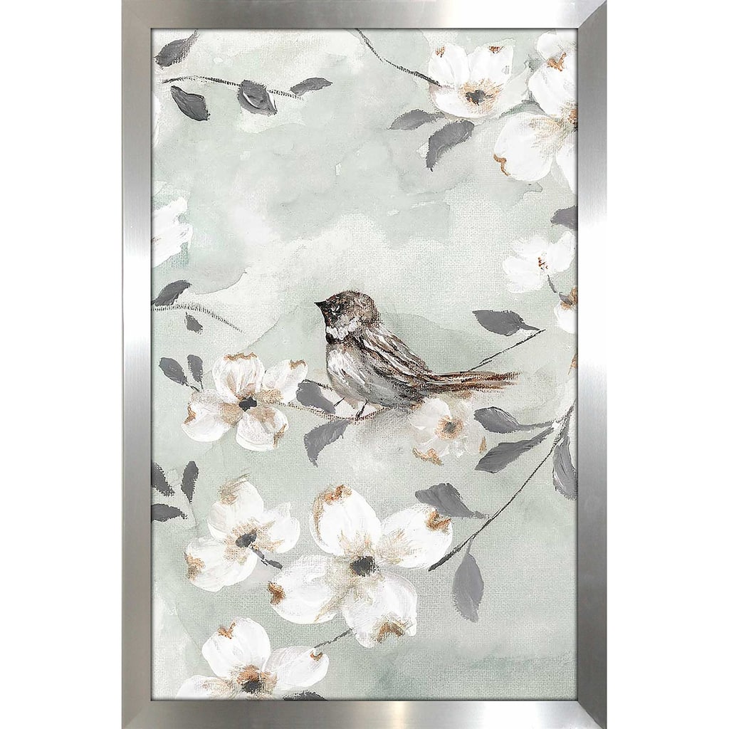 "Spring Solo Serenade III (Vertical)" by Nan Print on Acrylic