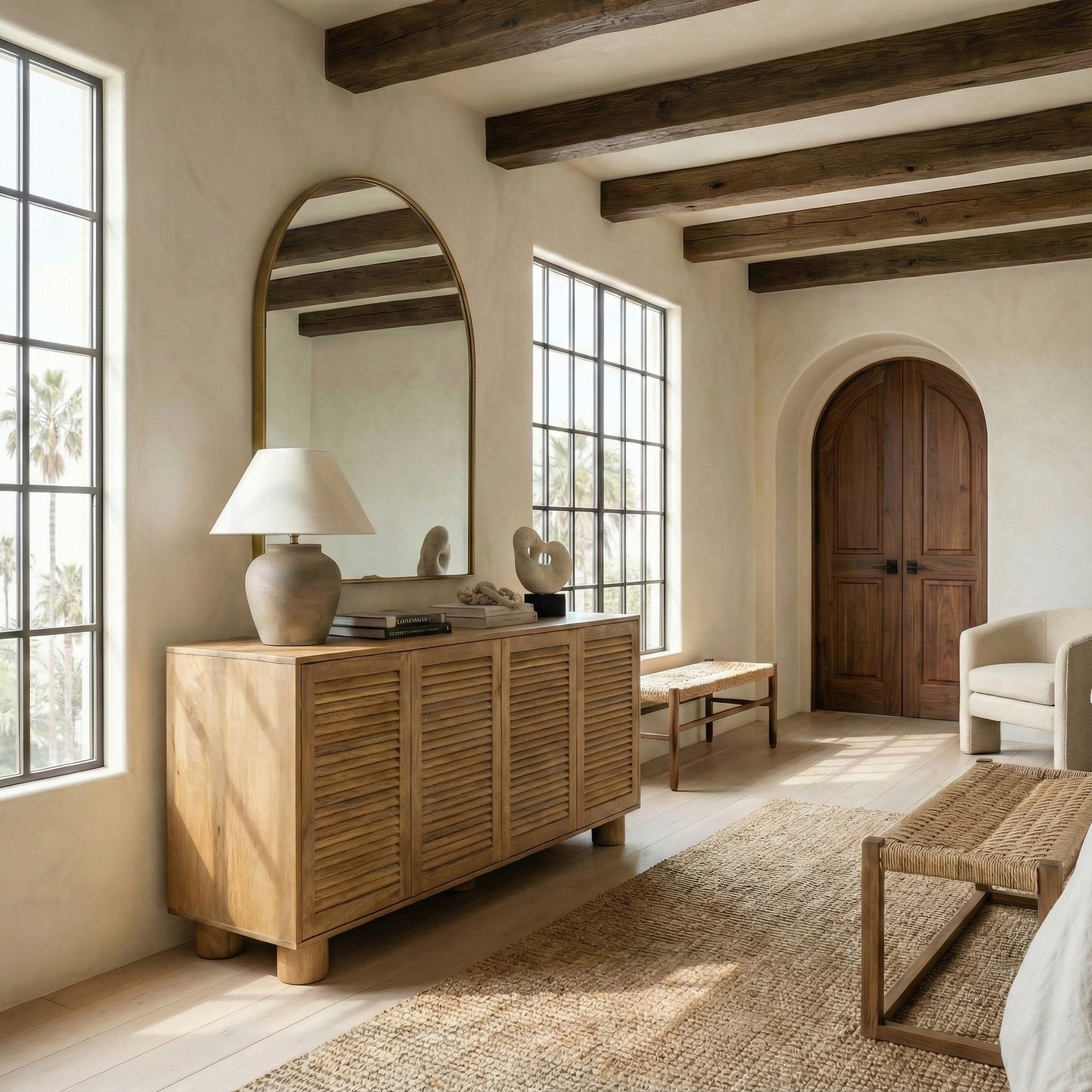 SAFAVIEH Couture Bellasasha Sideboard - 72"W x 18"D x 30"H