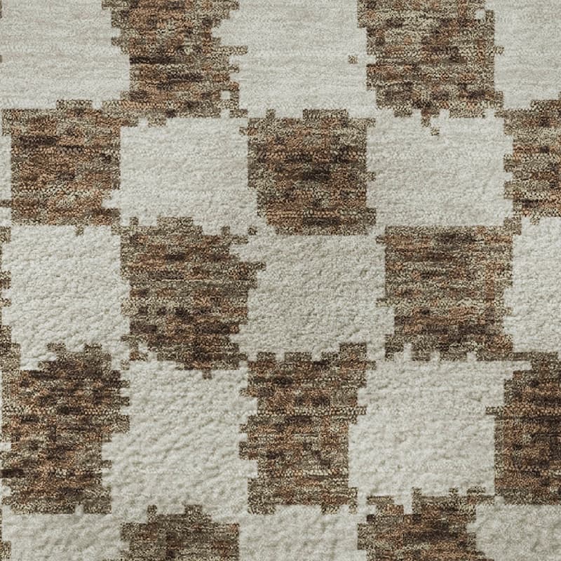 Premium Washable Super Soft Casual Checkered Mayfield Rug