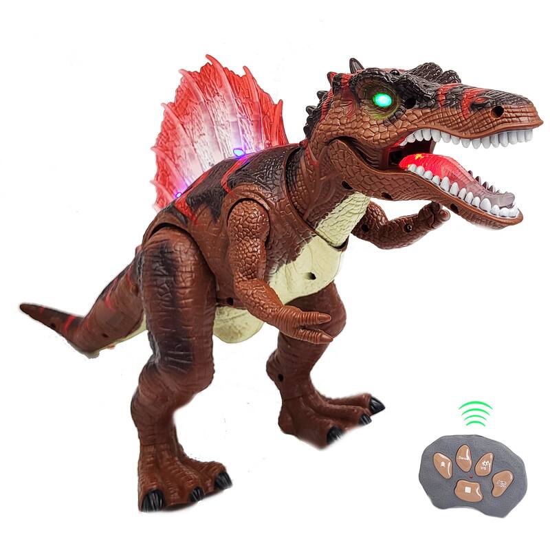 Walking and Shake Head with Roar Sound and Light Dinosaur Toy