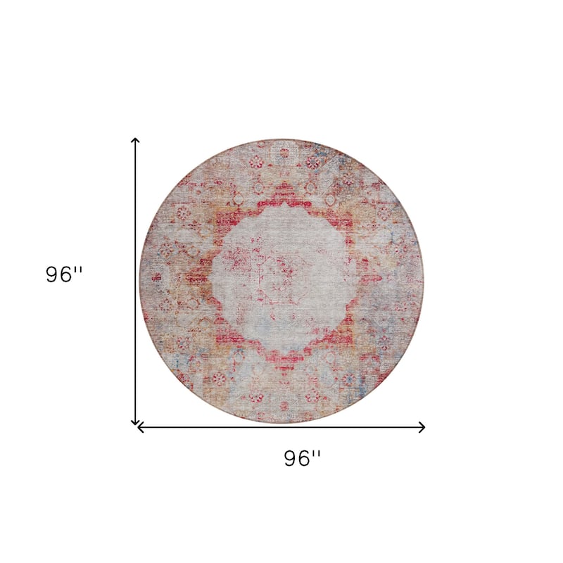 HomeRoots Oriental Traditional Rectangle Outdoor Rug