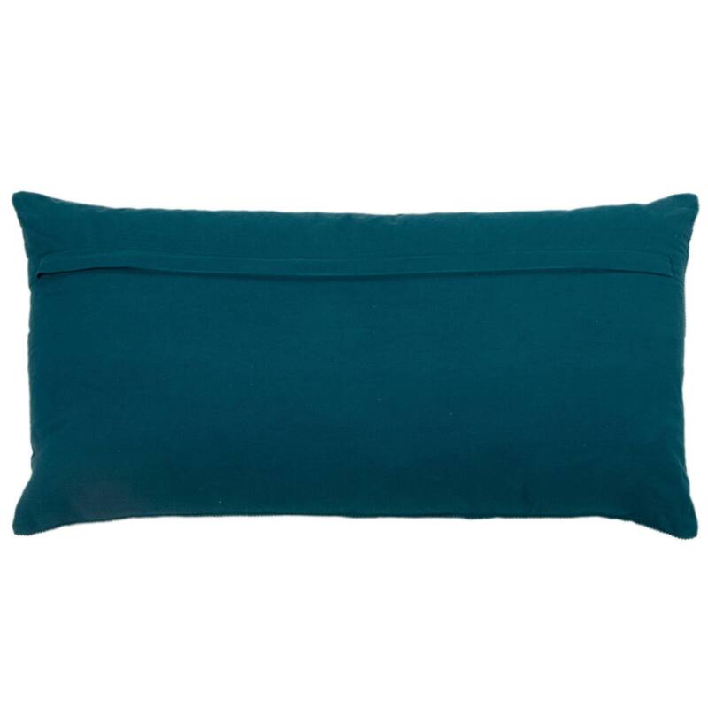 Rizzy Home Solid Modern Velvet Corduroy Throw Pillow