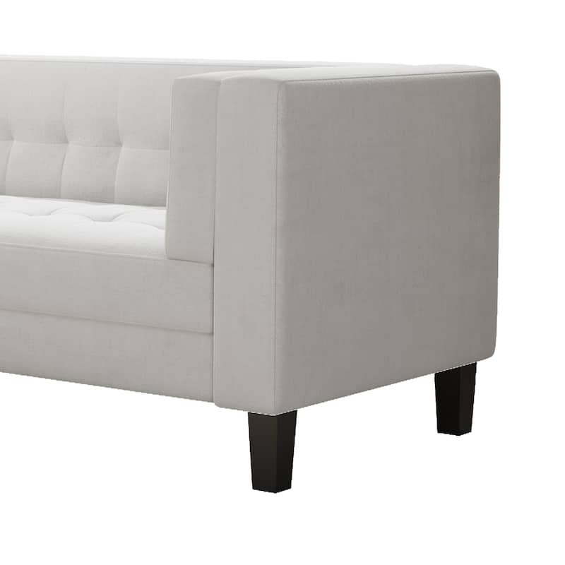 Viola Velvet Cushion 3-Seater Sofa Couch by Christopher Knight Home