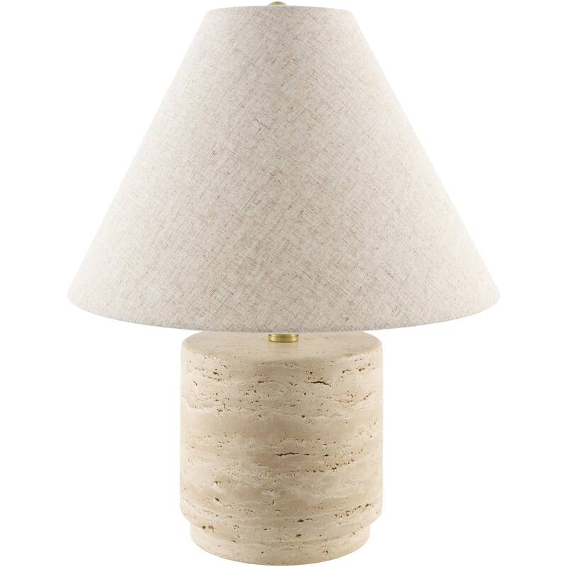 Livabliss Travera Global Accent Table Lamp - Wheat