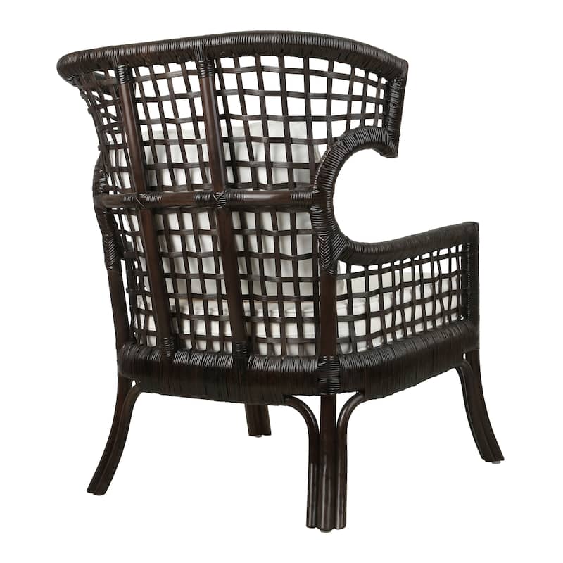 NPD Furniture Zelma Rattan Wingback Armchair