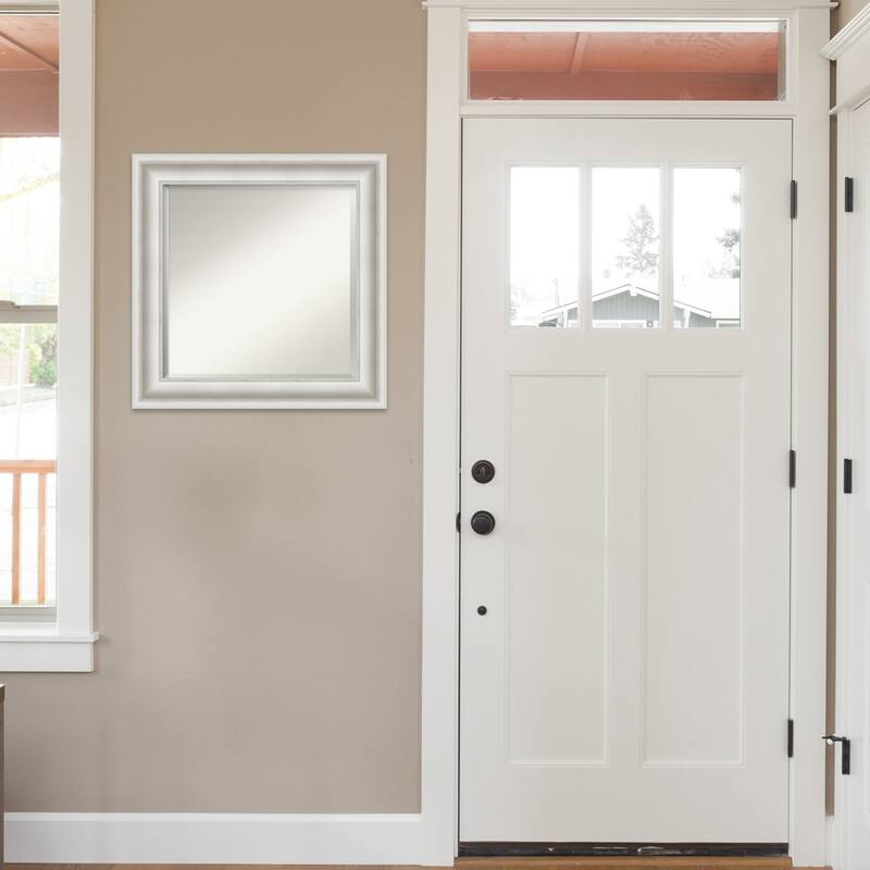 Beveled Wall Mirror - Parlor Black Frame