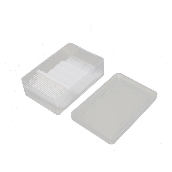 Household Washroom PP Dental Teeth Clean Floss Pick Oral Care 30 PCS White