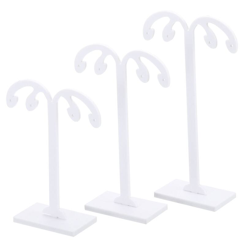 Earring Display Stand,6pcs Acrylic Earring Holder Earring Stands M
